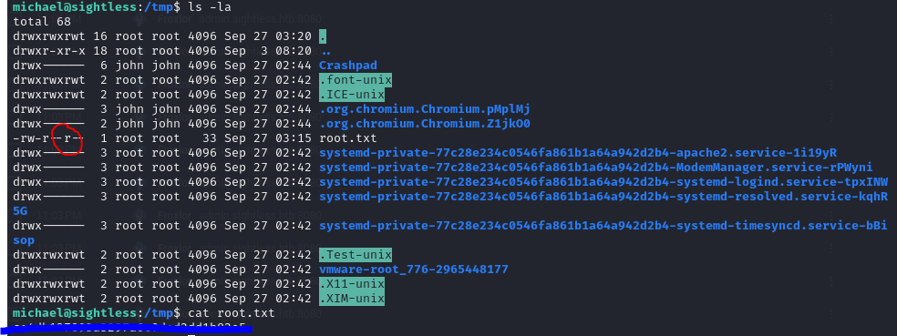 root pwned