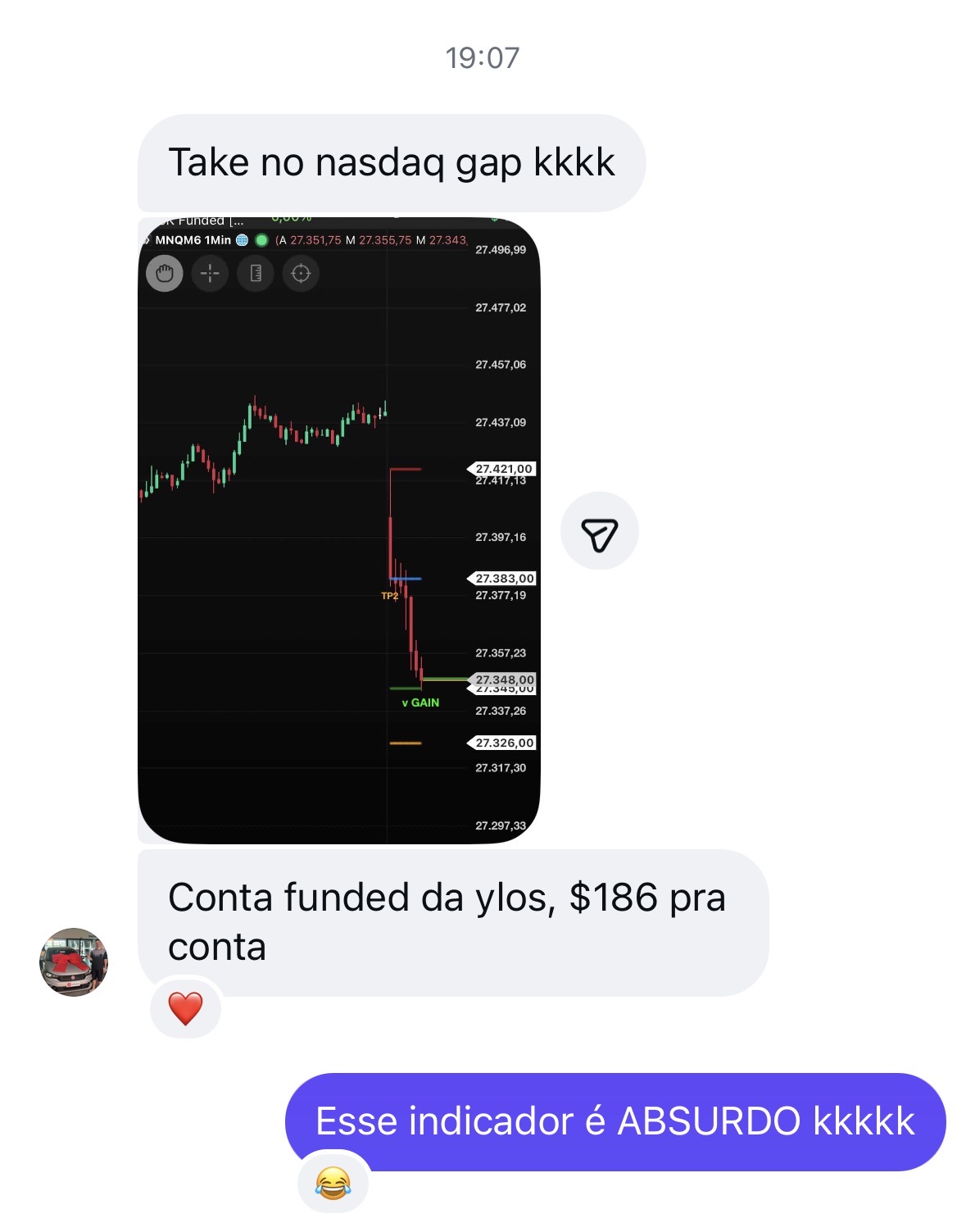 Conta funded $186