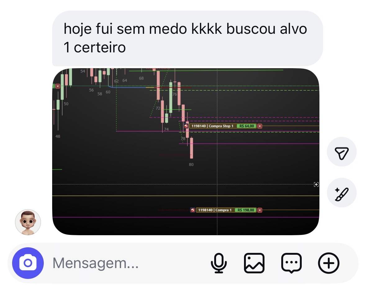 Sem medo, terceiro alvo