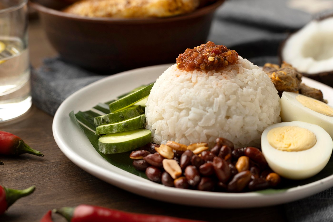 Resepi Nasi Lemak Rice Cooker