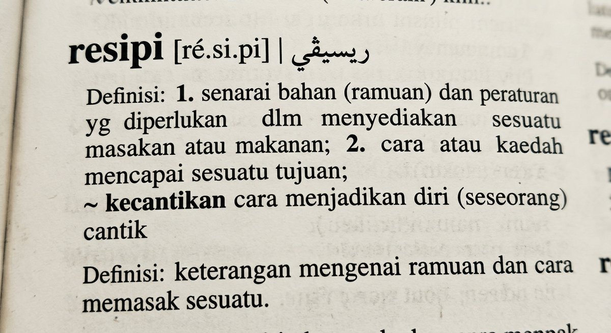 Resipi atau Resepi? Ini Ejaan Sebenar Menurut DBP (Ramai Yang Masih Tak Tahu!)