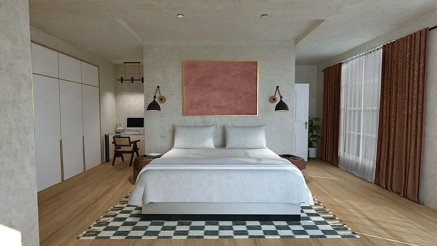 Žižkov loft close to metro