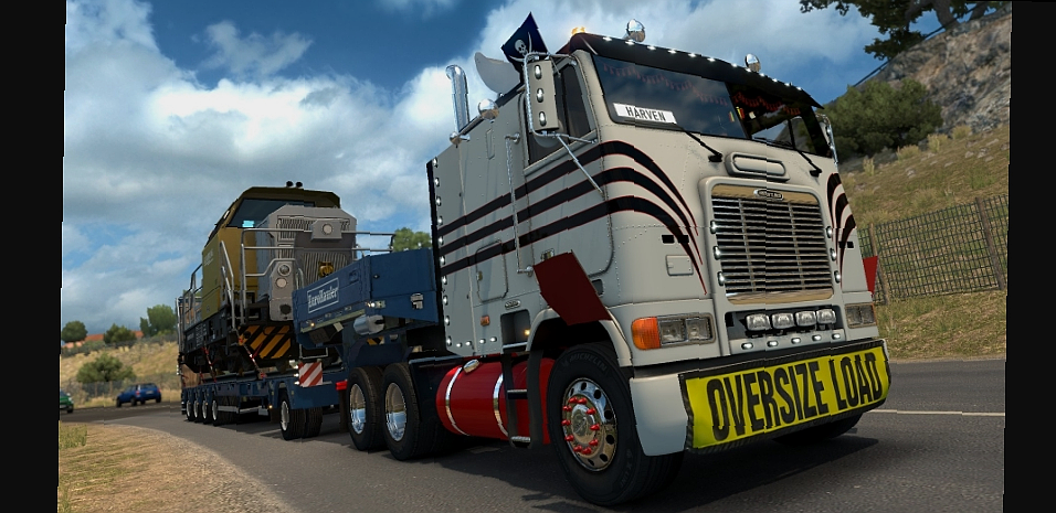 МОД Freightliner FLB v1.54 ДЛЯ EURO TRUCK SIMULATOR 2