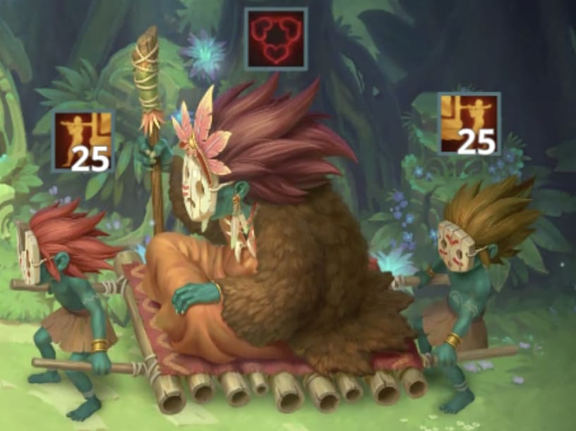 ティキ族のかご