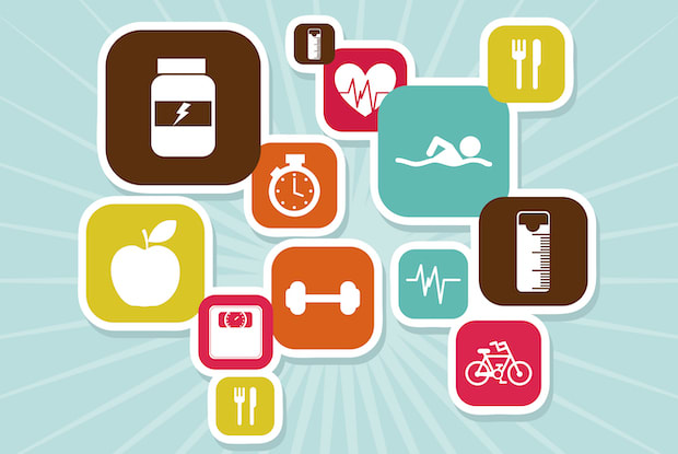 a collage of weight loss graphics