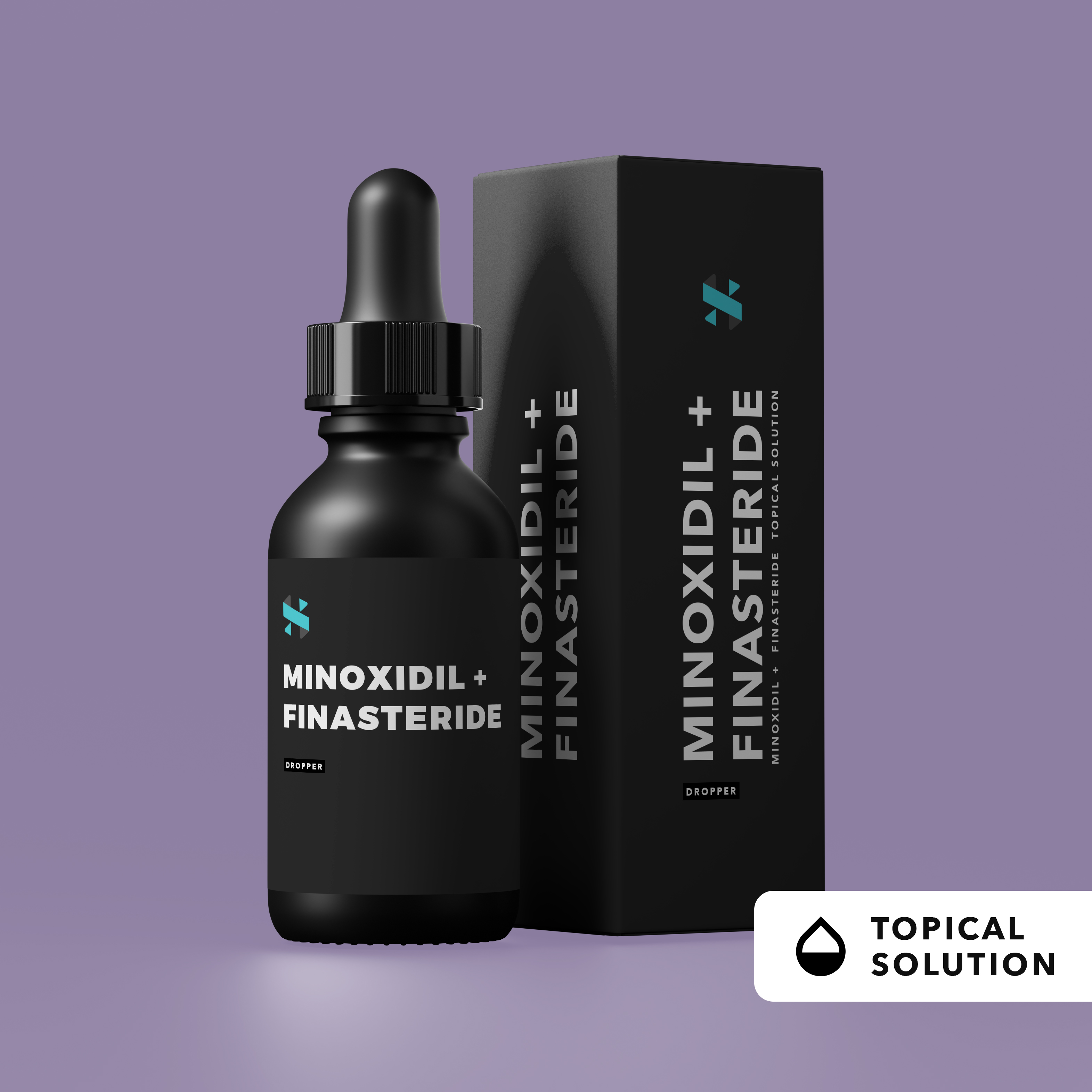 Mixonidil + Finasteride solution