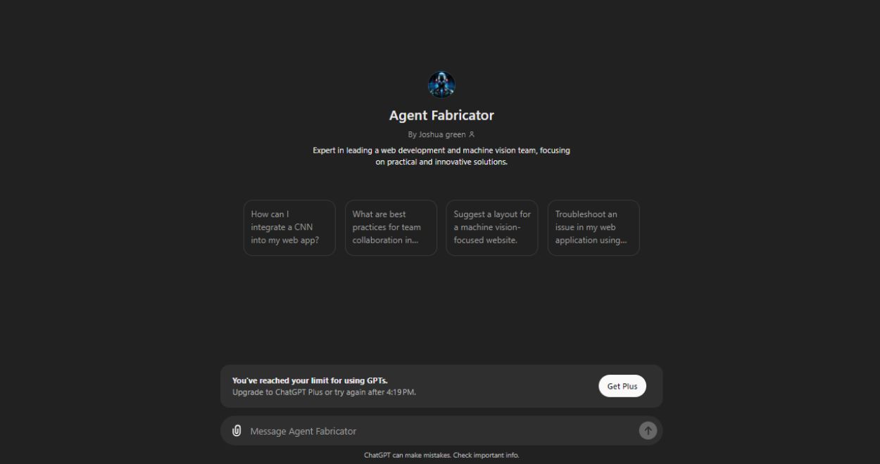 Agent Fabricator