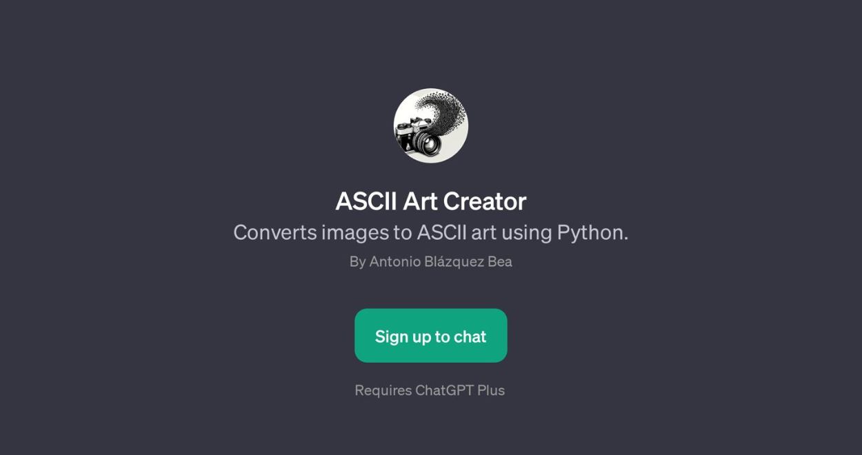 ASCII Art Creator