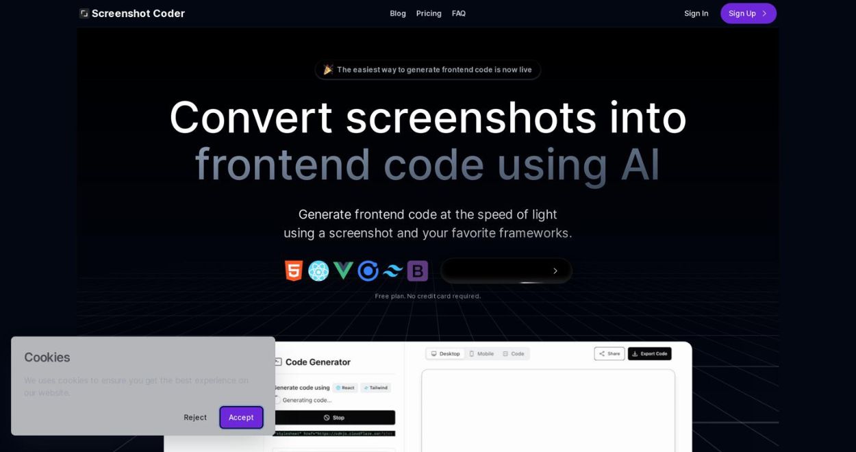 Screenshot Coder