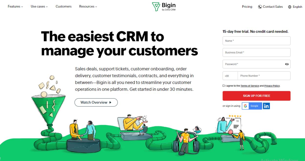 Bigin by Zoho CRM