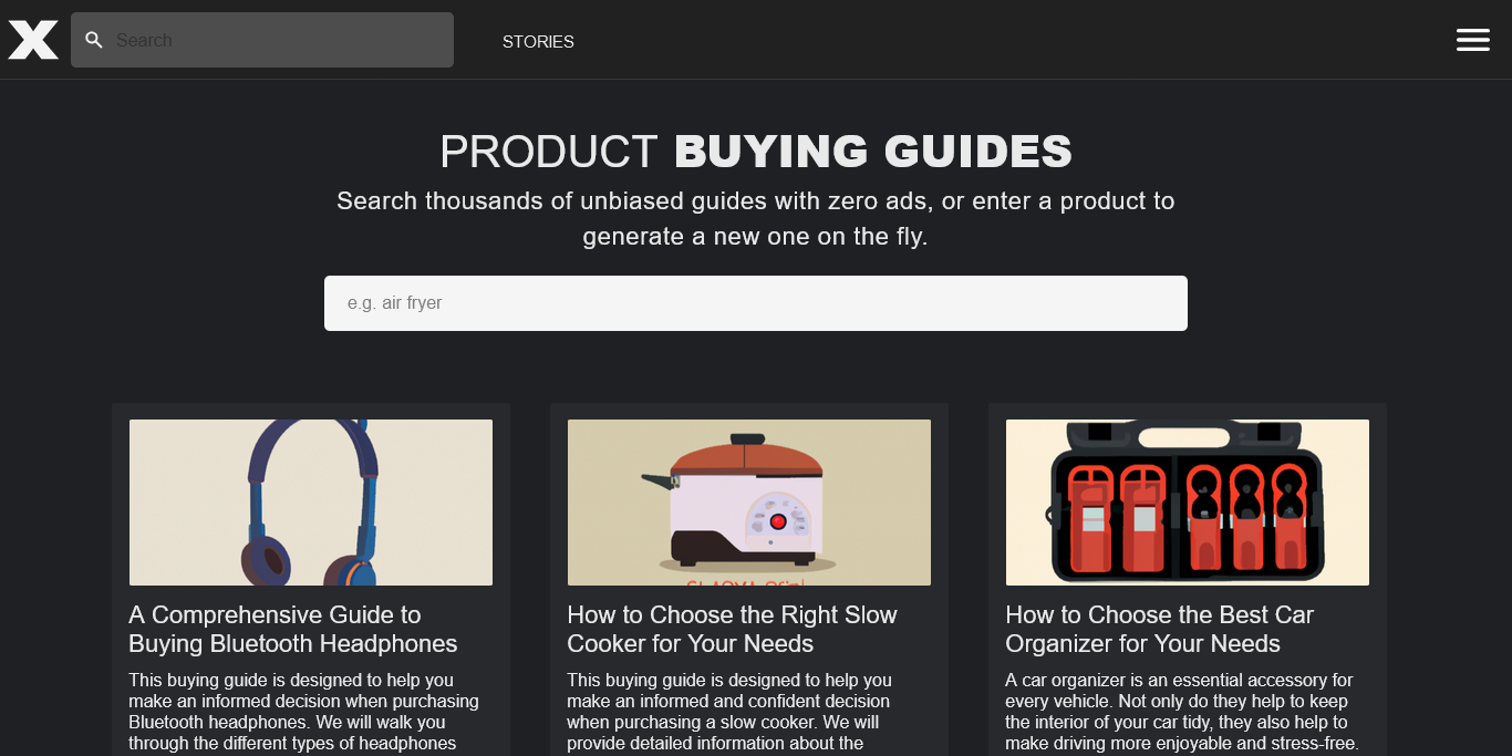 Product Buying Guides logo