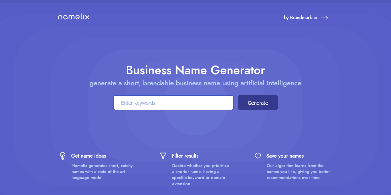 Namelix logo