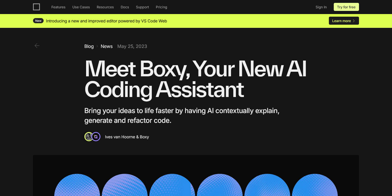 Boxy logo