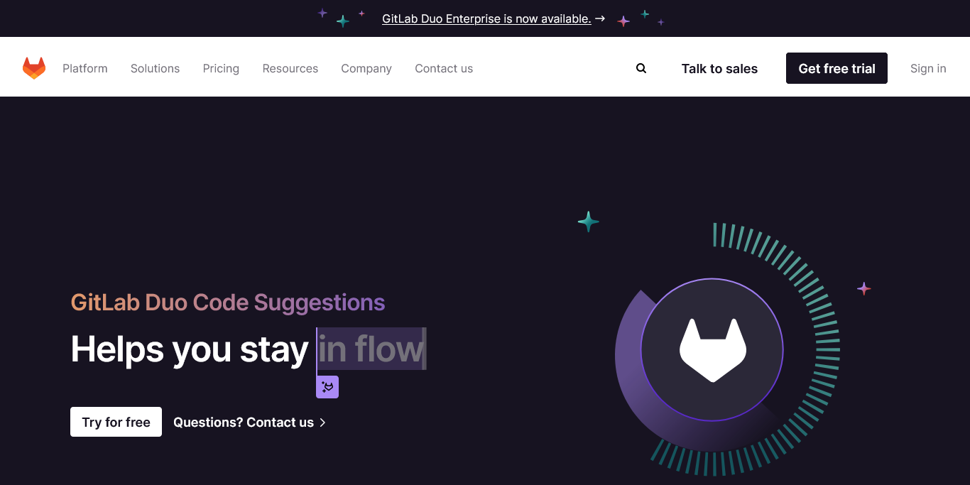 Gitlab Code Suggestions logo