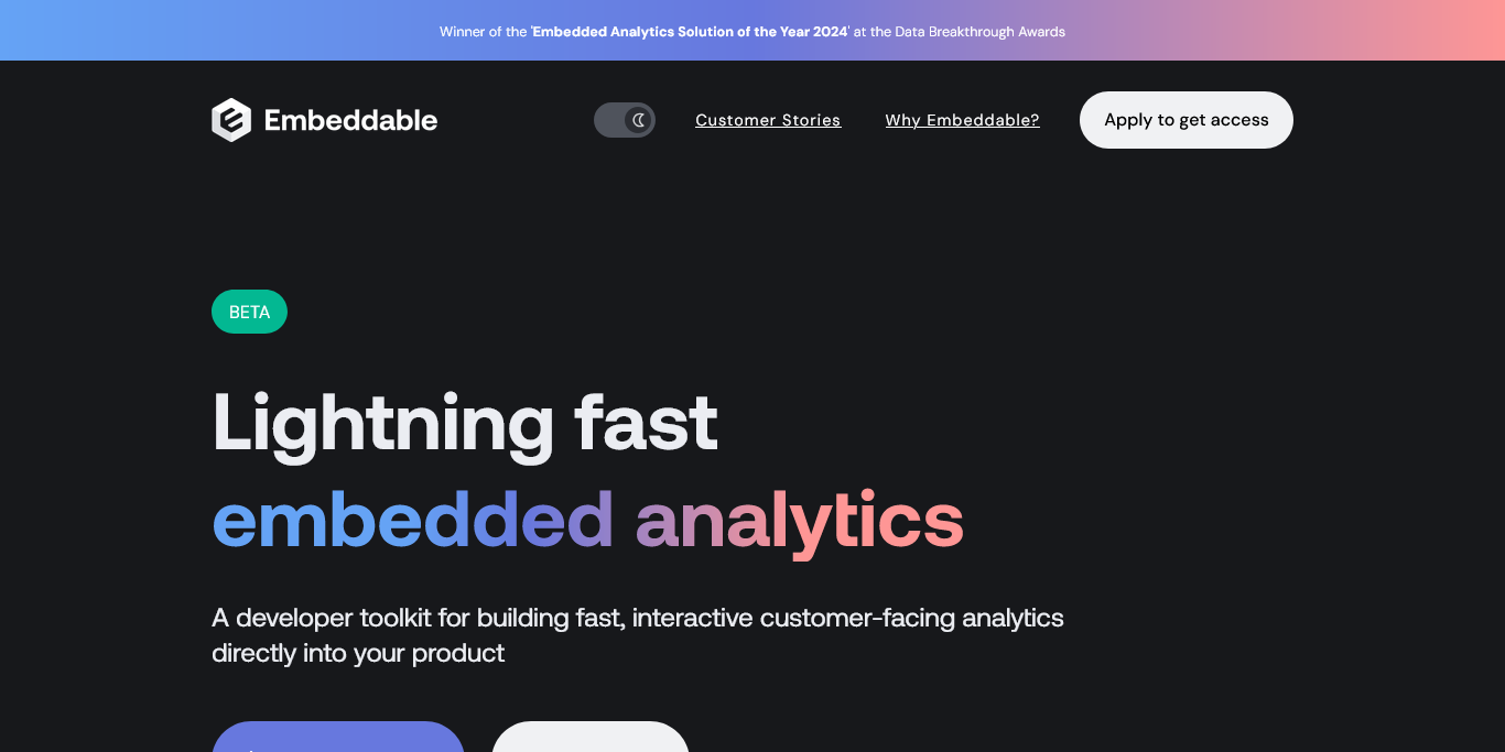 Embeddable logo