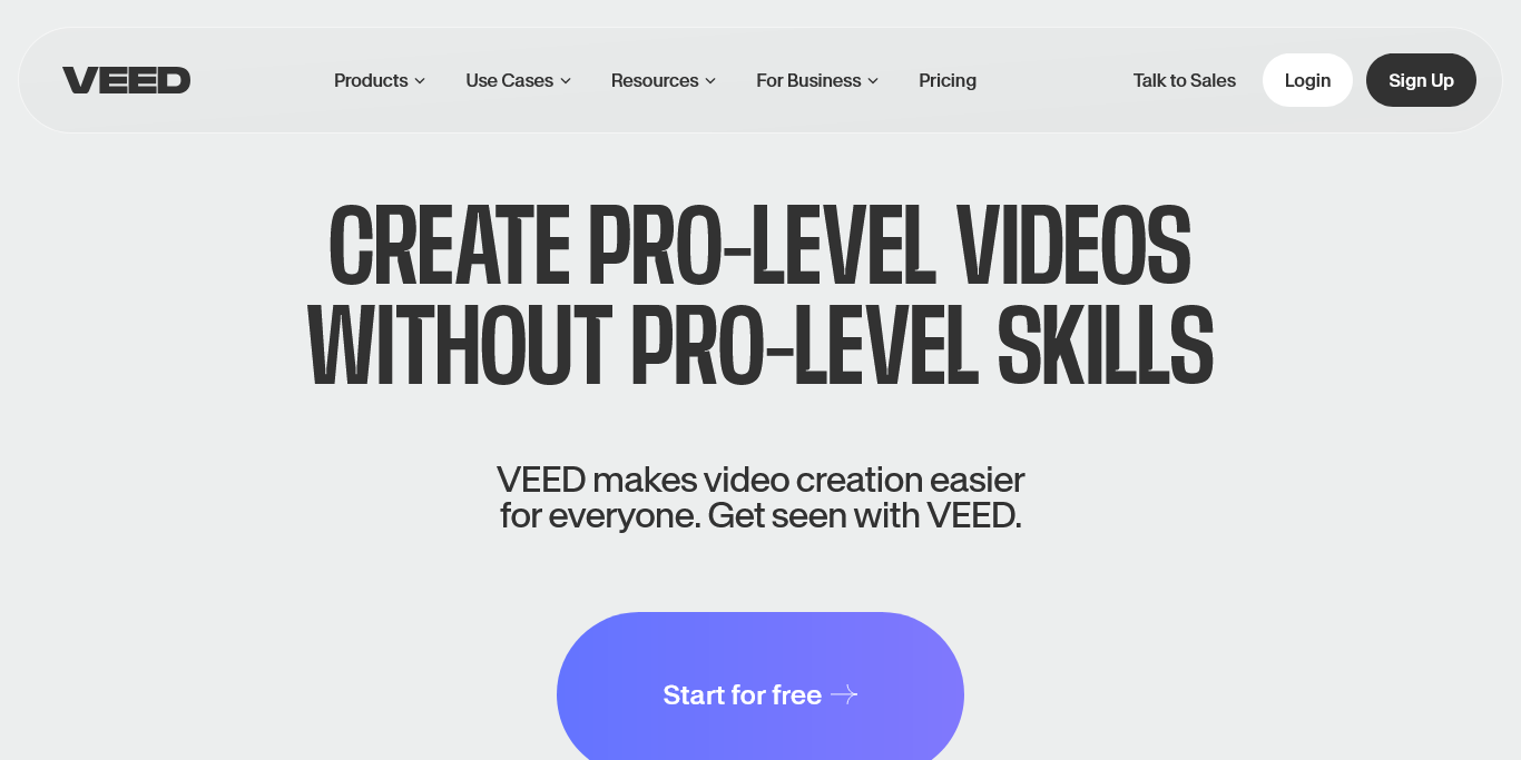 Veed io logo