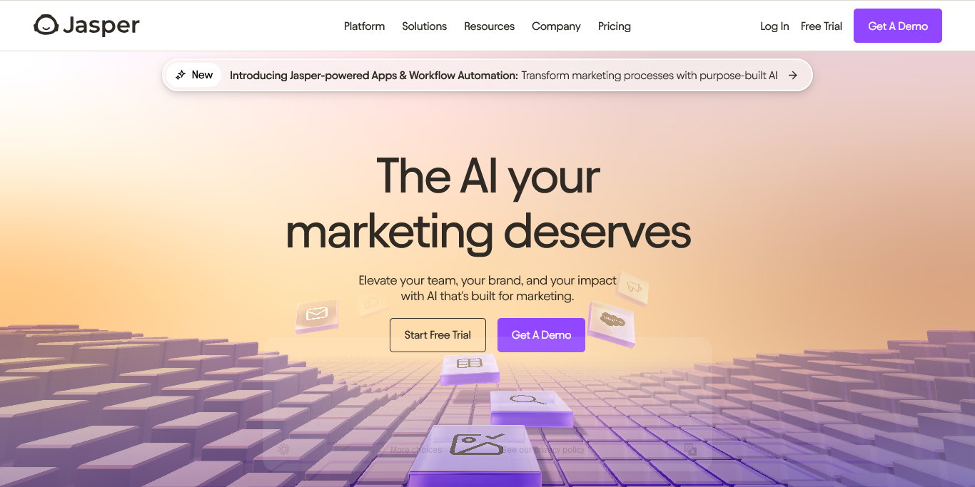 Jasper AI logo
