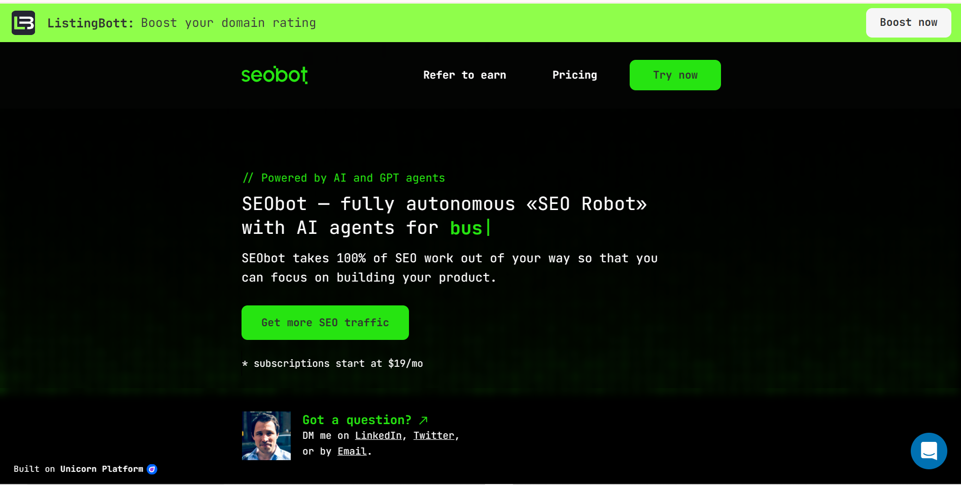 SEObot logo