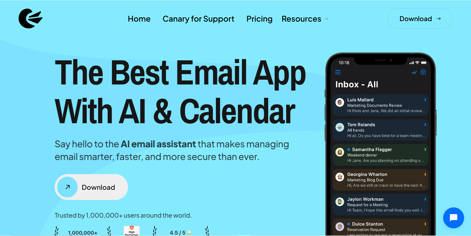 Canary Mail logo