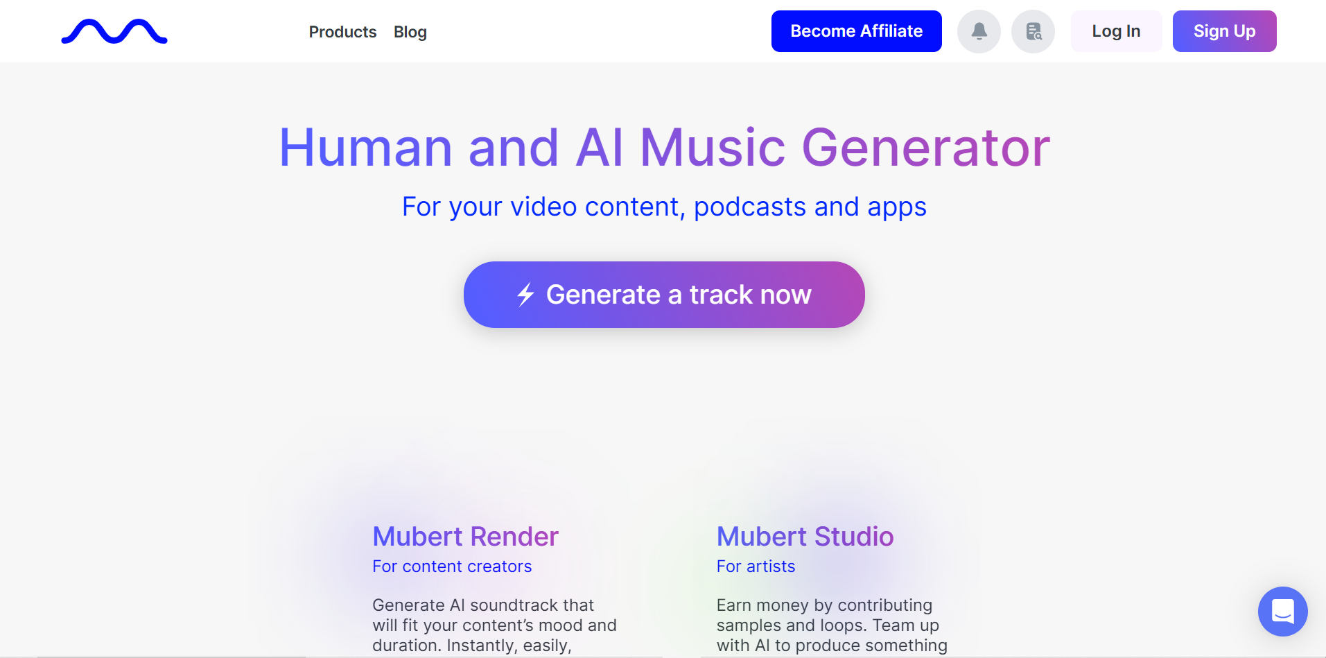 Mubert logo