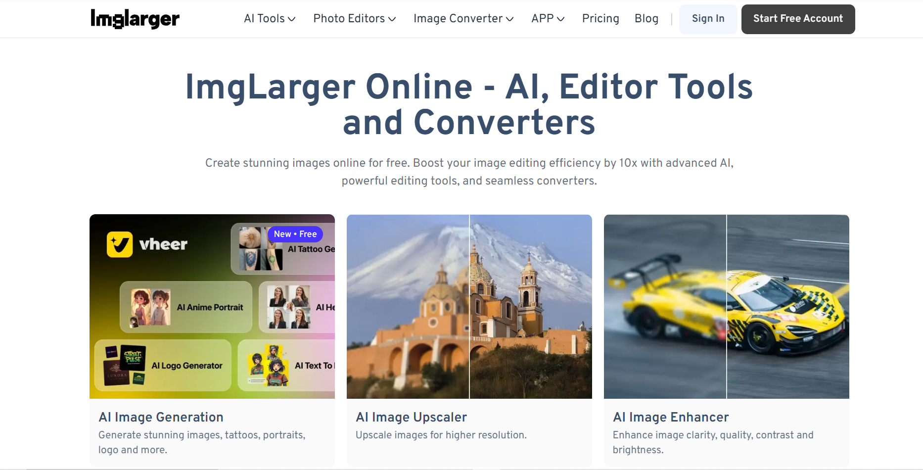 AI Image Enlarger logo