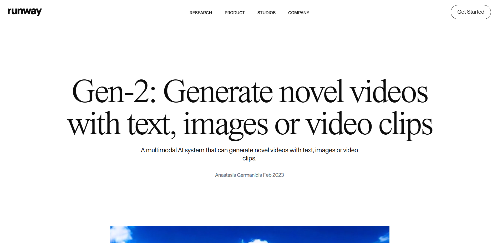 Gen-2 by Runway logo