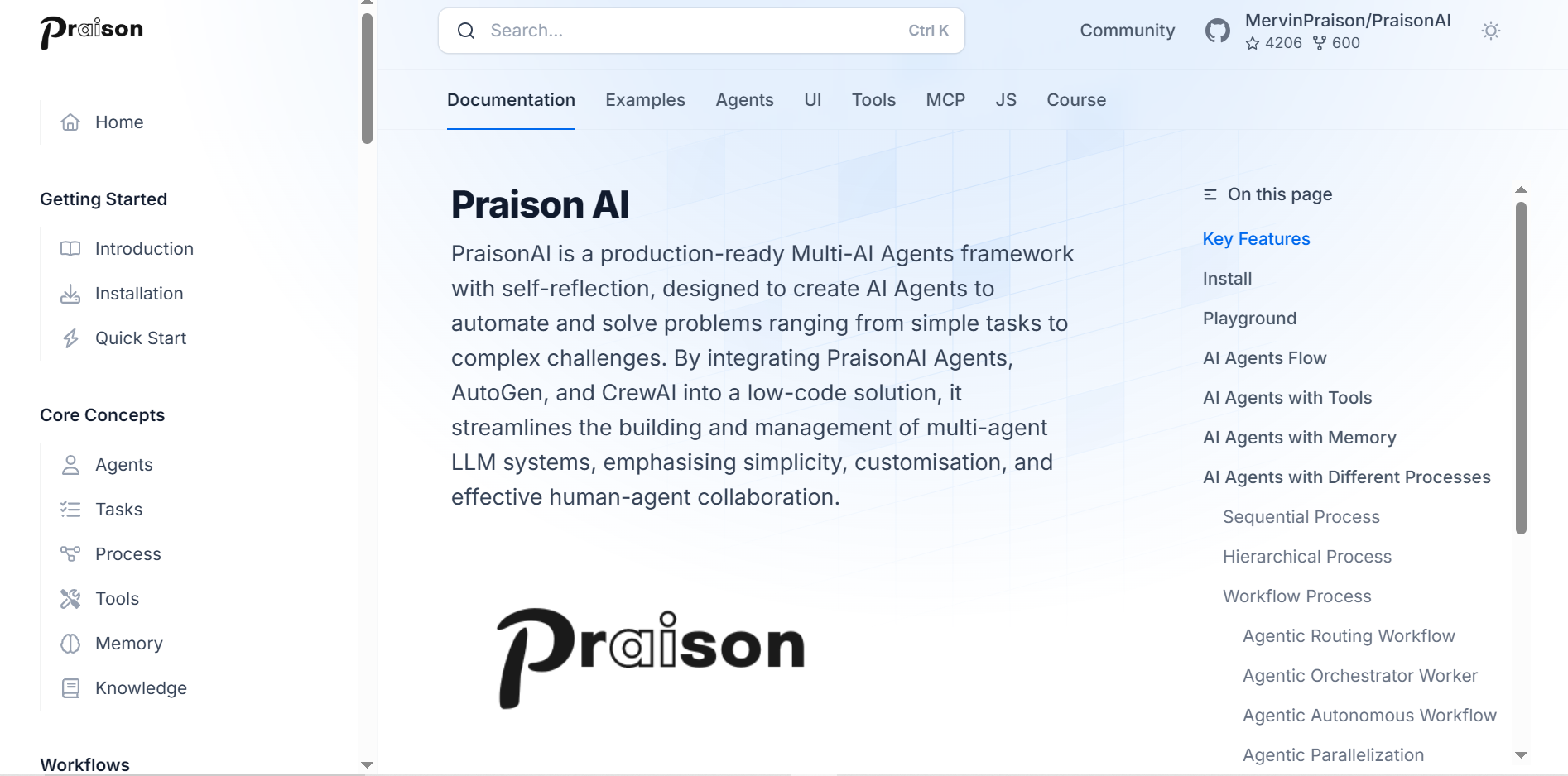 Praison AI logo