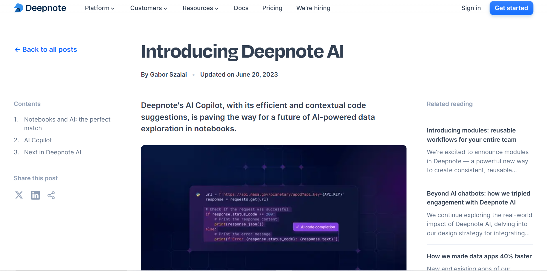 Deepnote logo