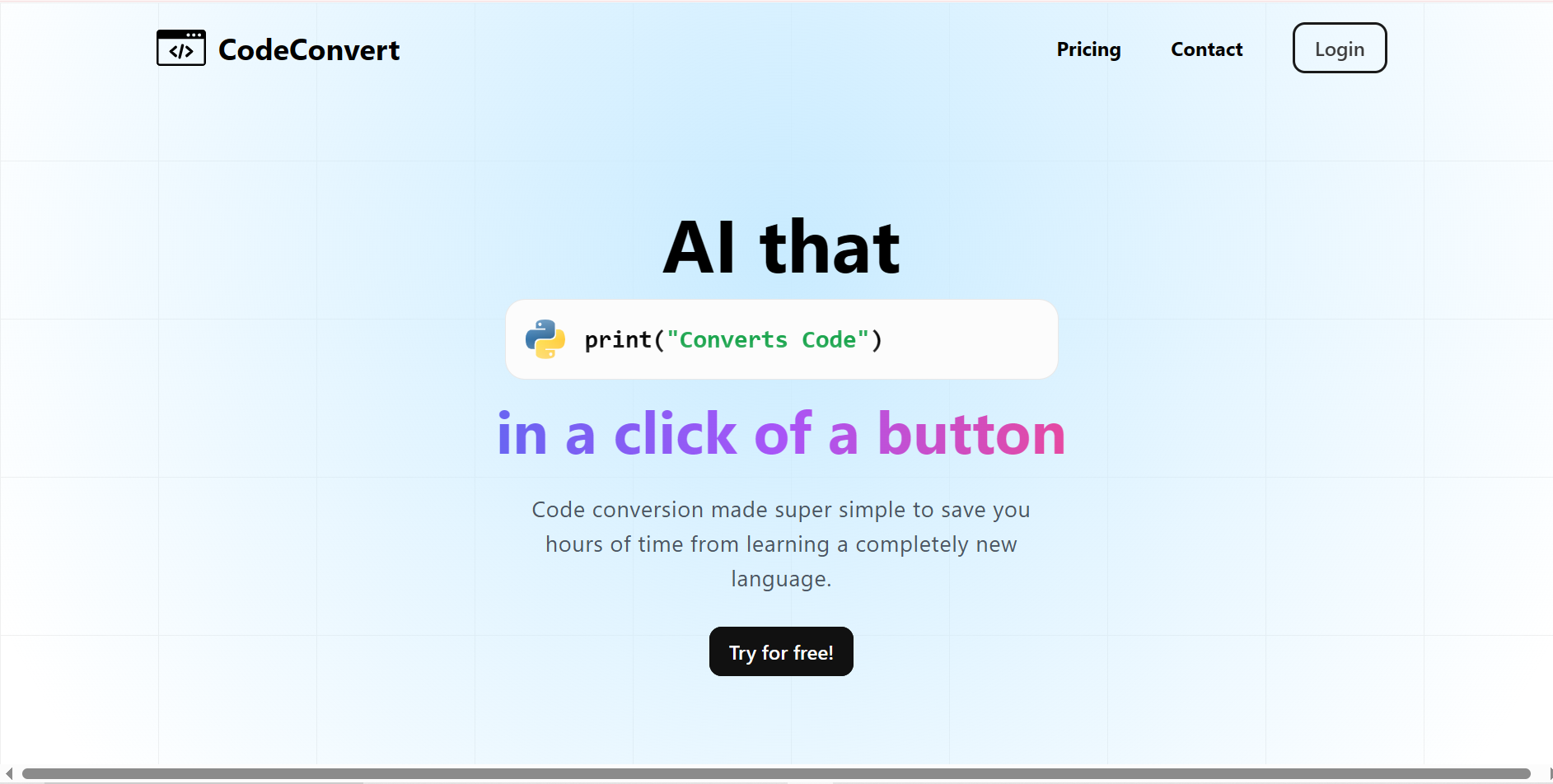 CodeConvert AI logo