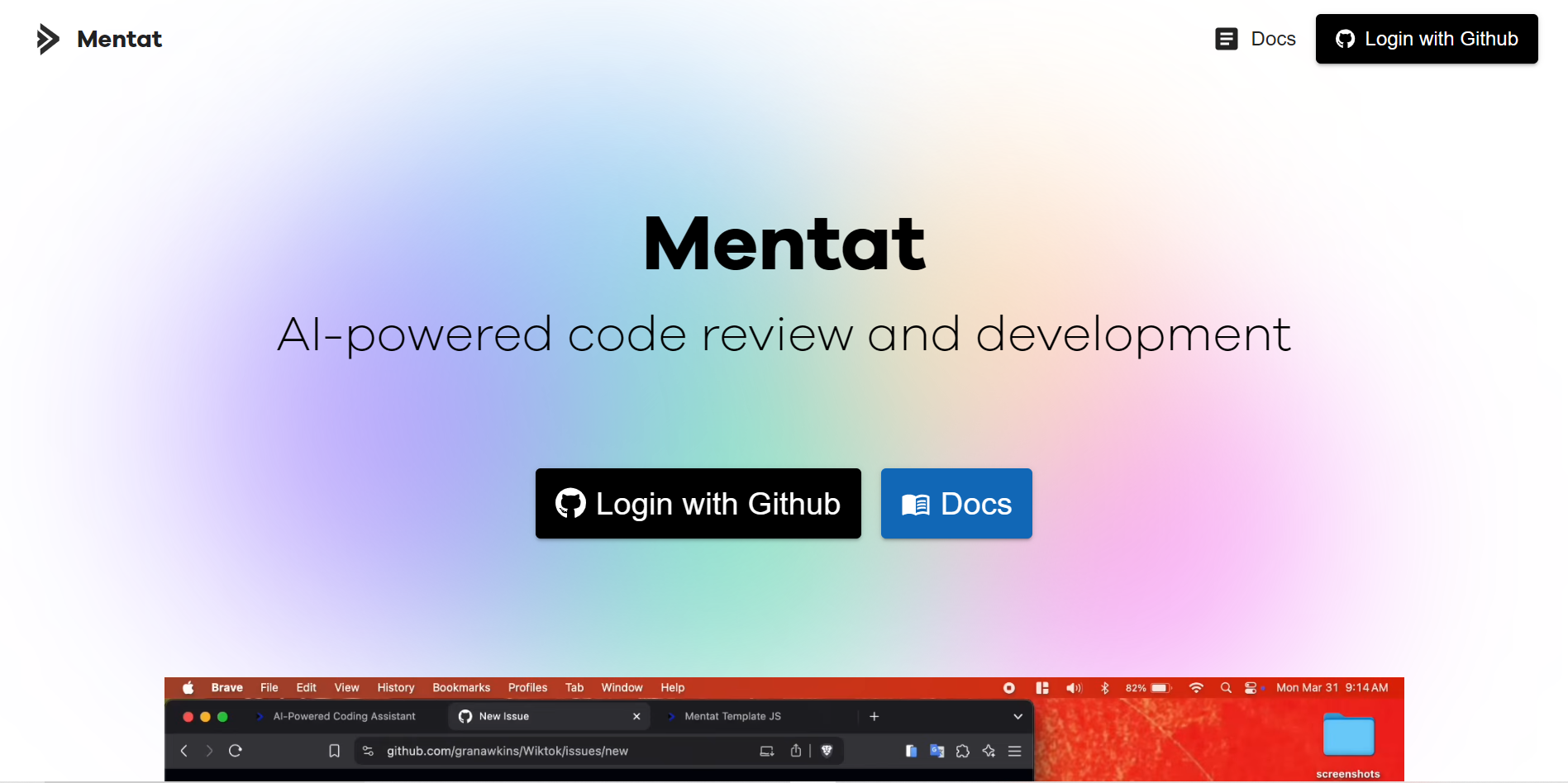 Mentant logo