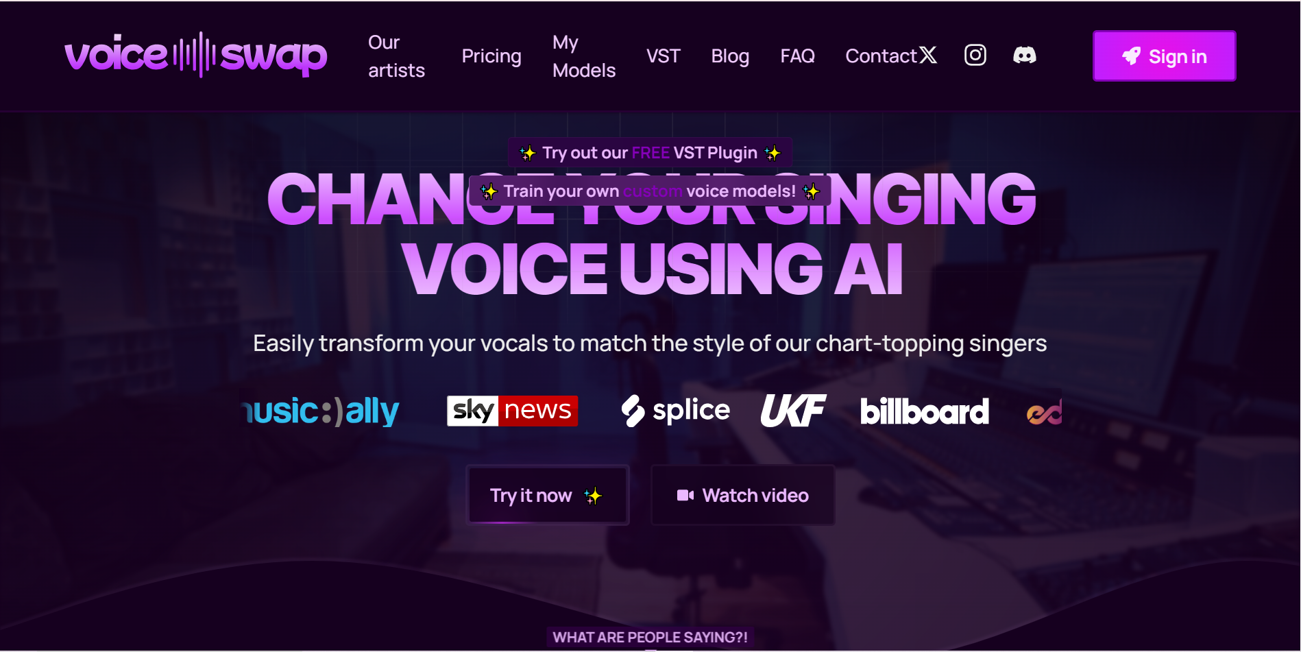 Voice Swap logo