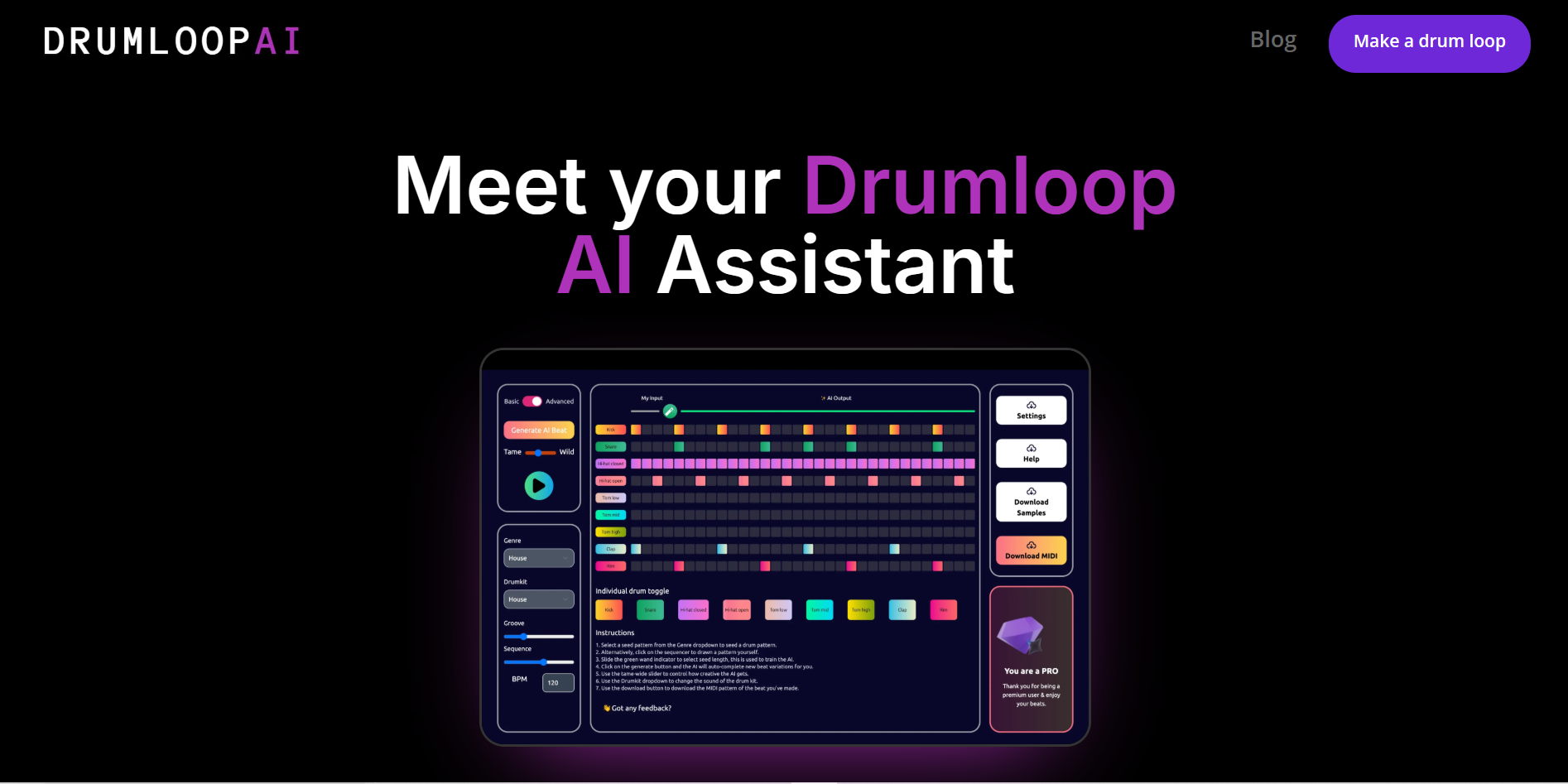 Drumloop AI logo