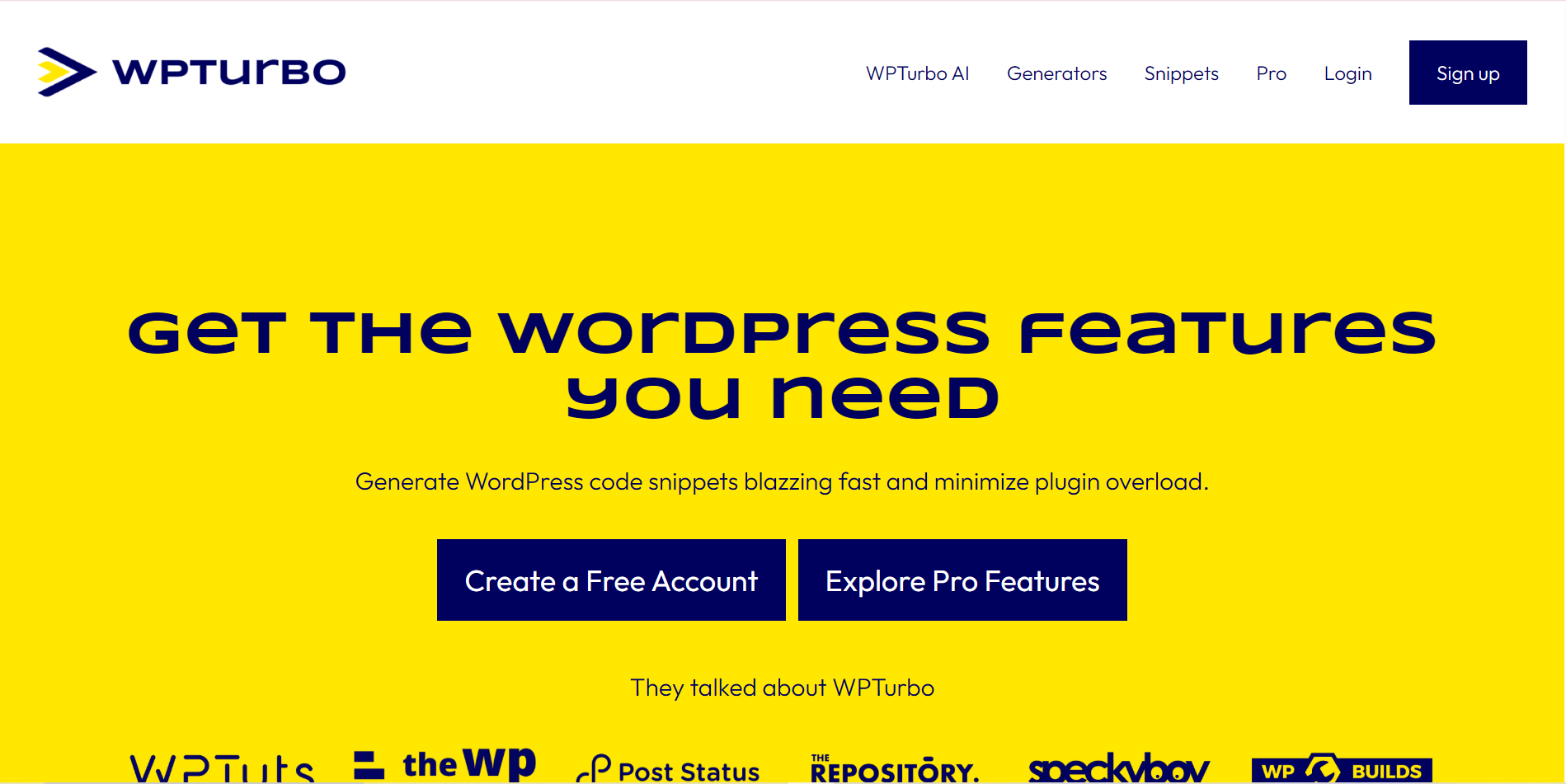 WPTurbo logo