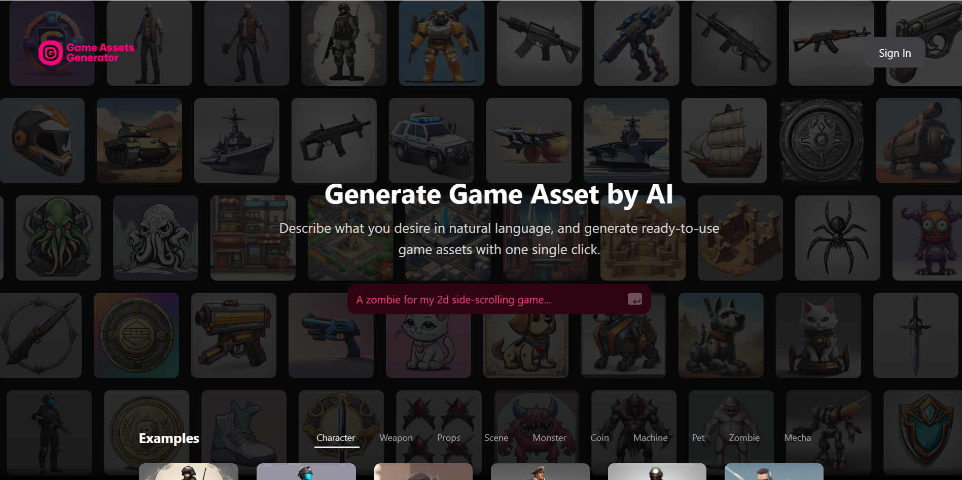 Game Generator logo