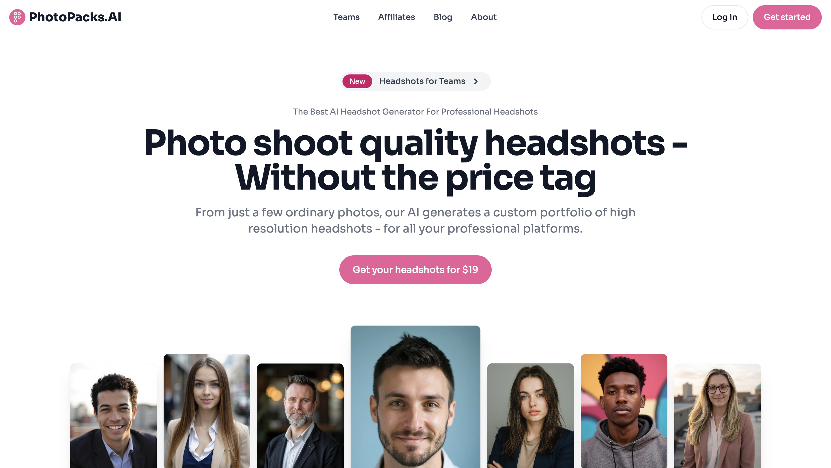 PhotoPacks.AI logo