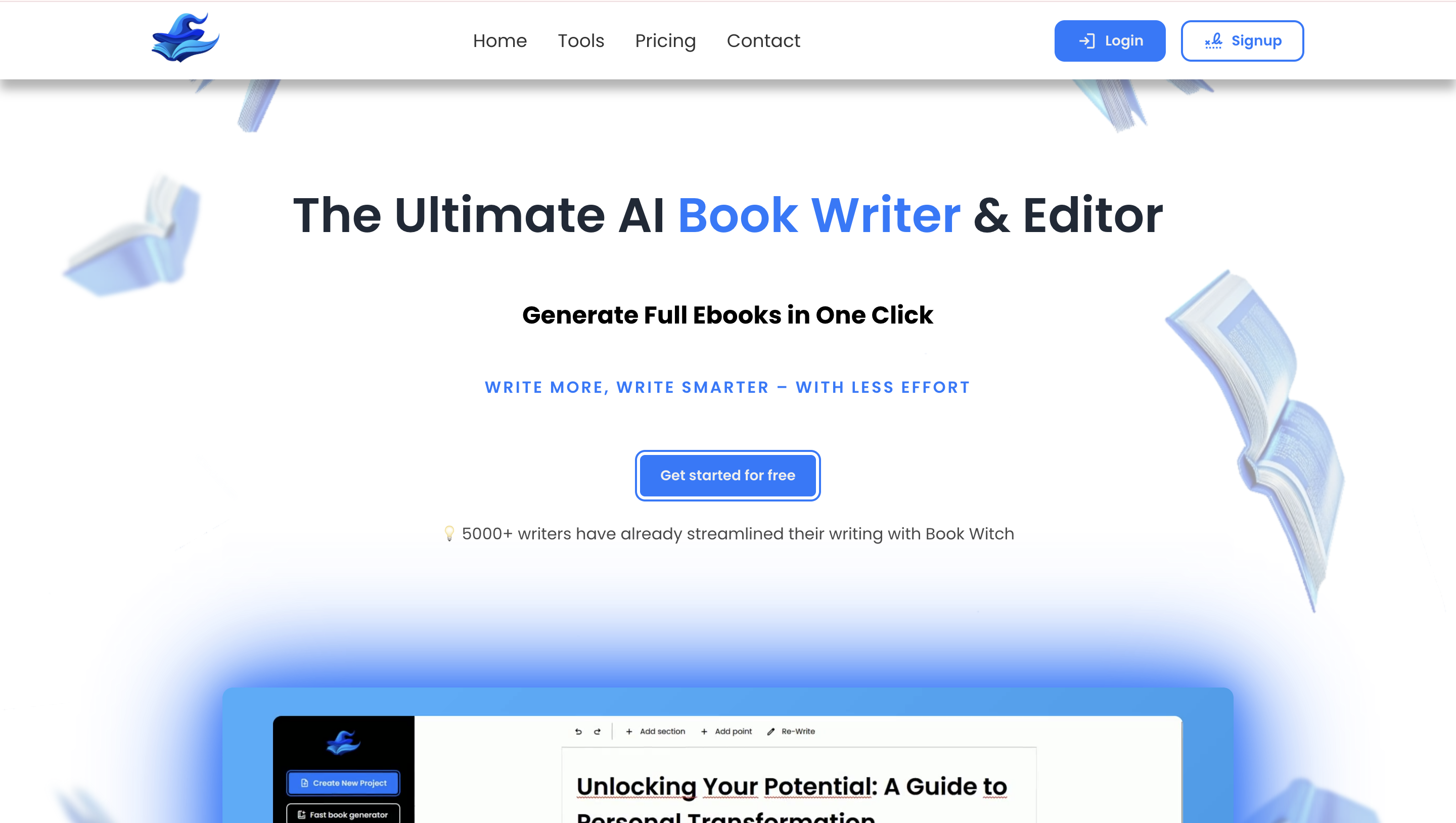 Book Witch logo