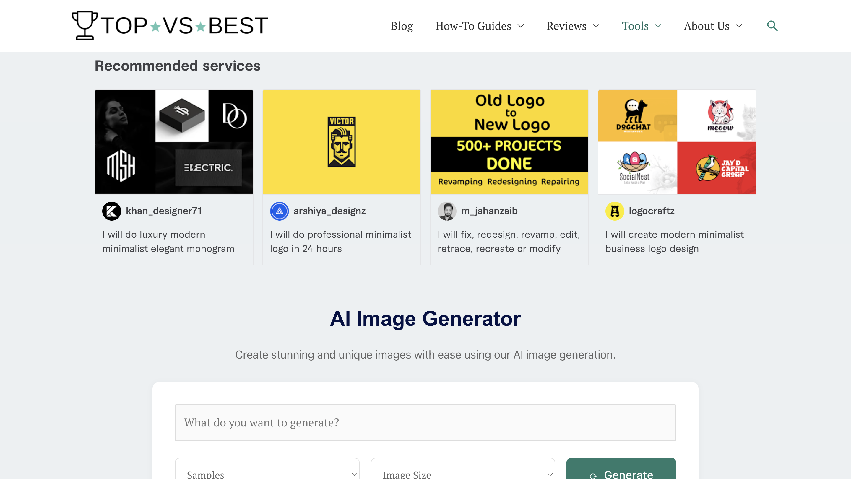 Top VS Best logo