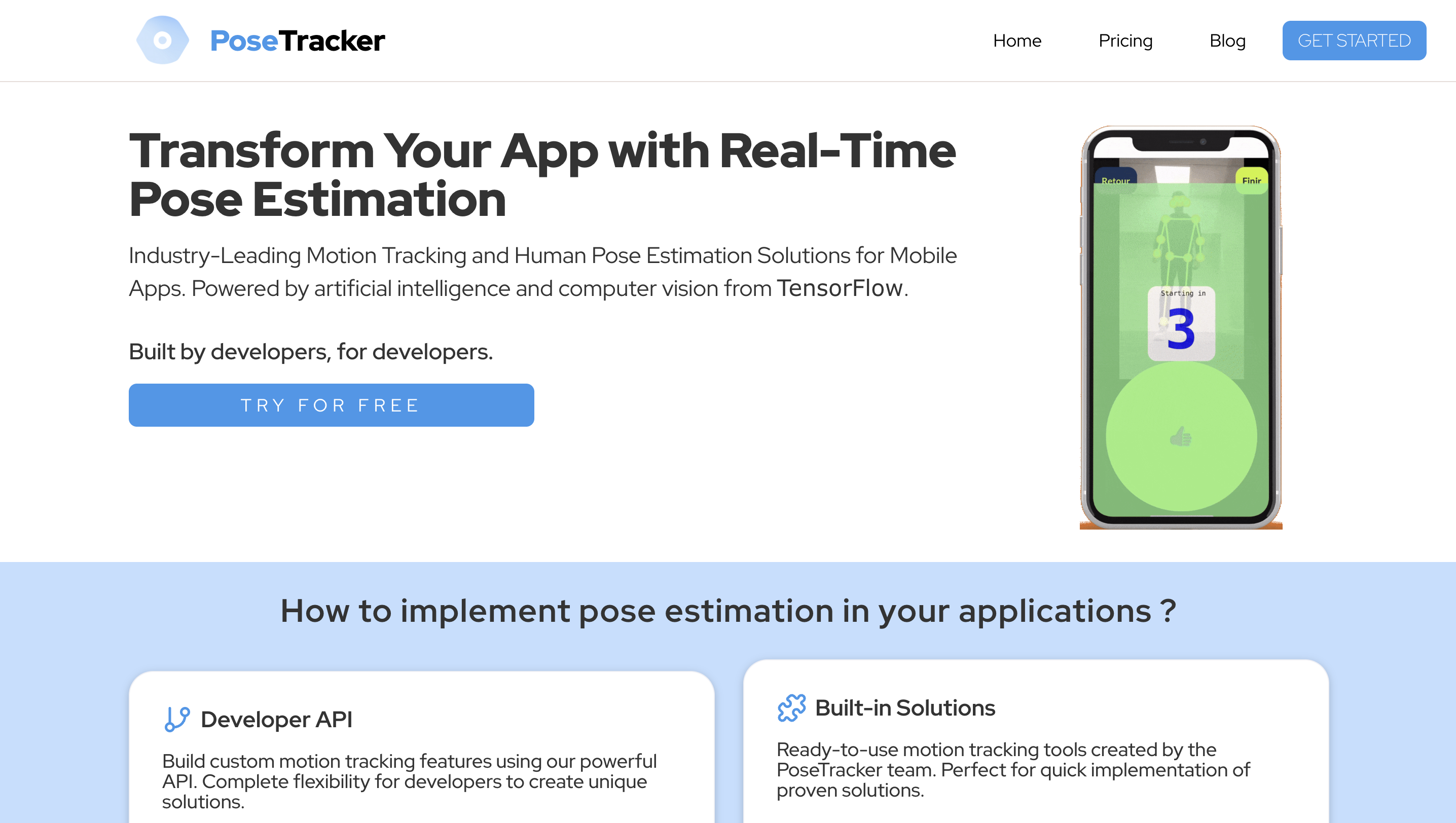 PoseTracker API logo