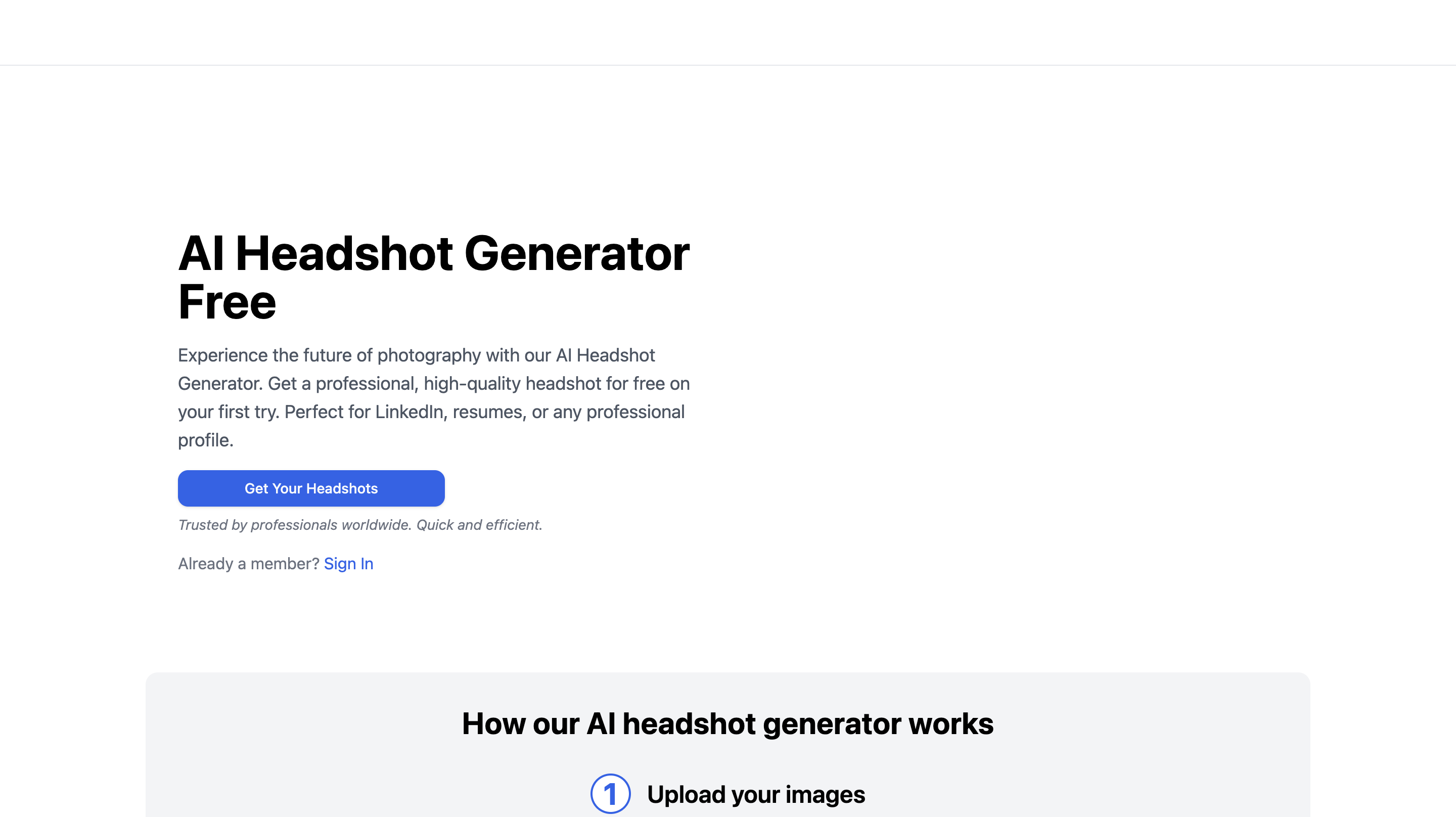 AI Headshot Generator Free logo