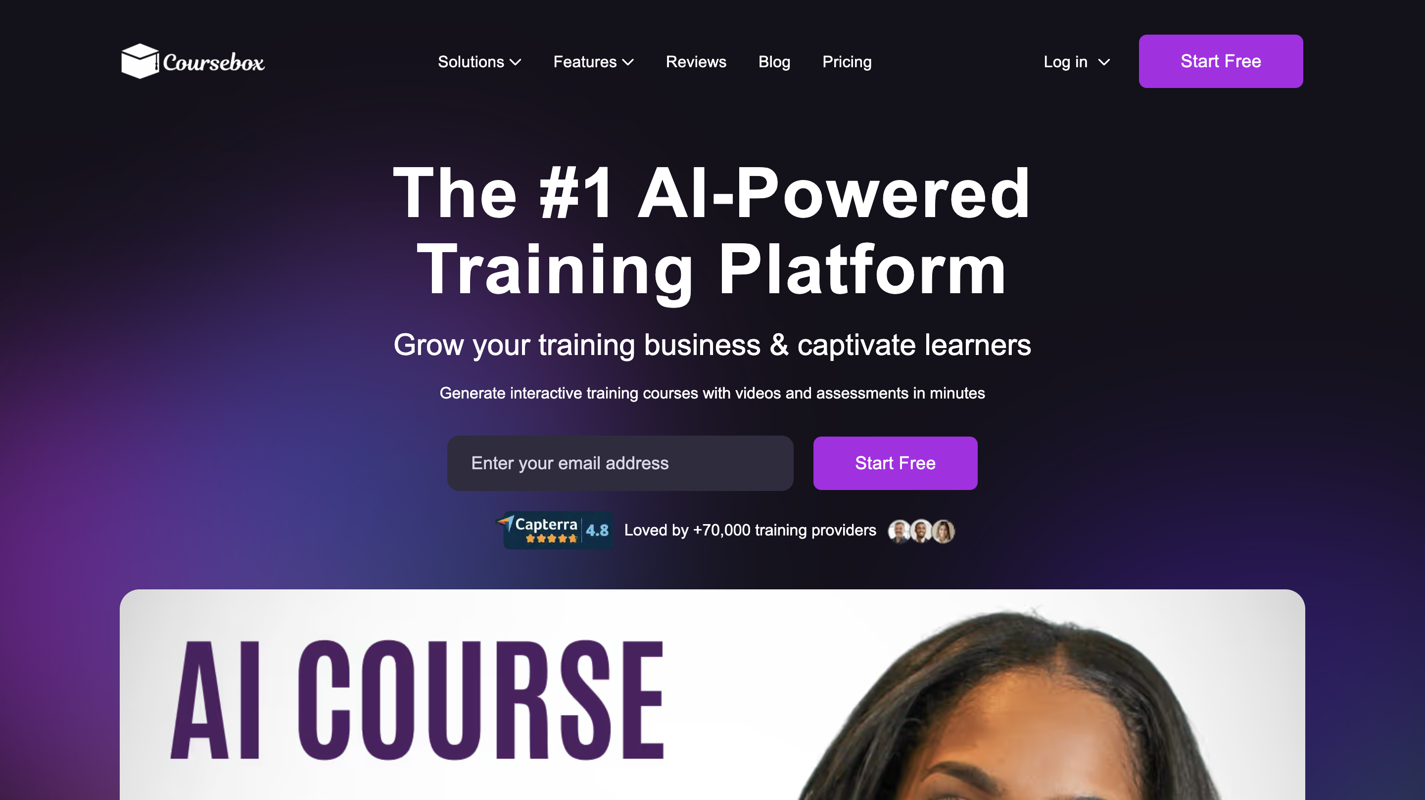 AI LMS by Coursebox logo