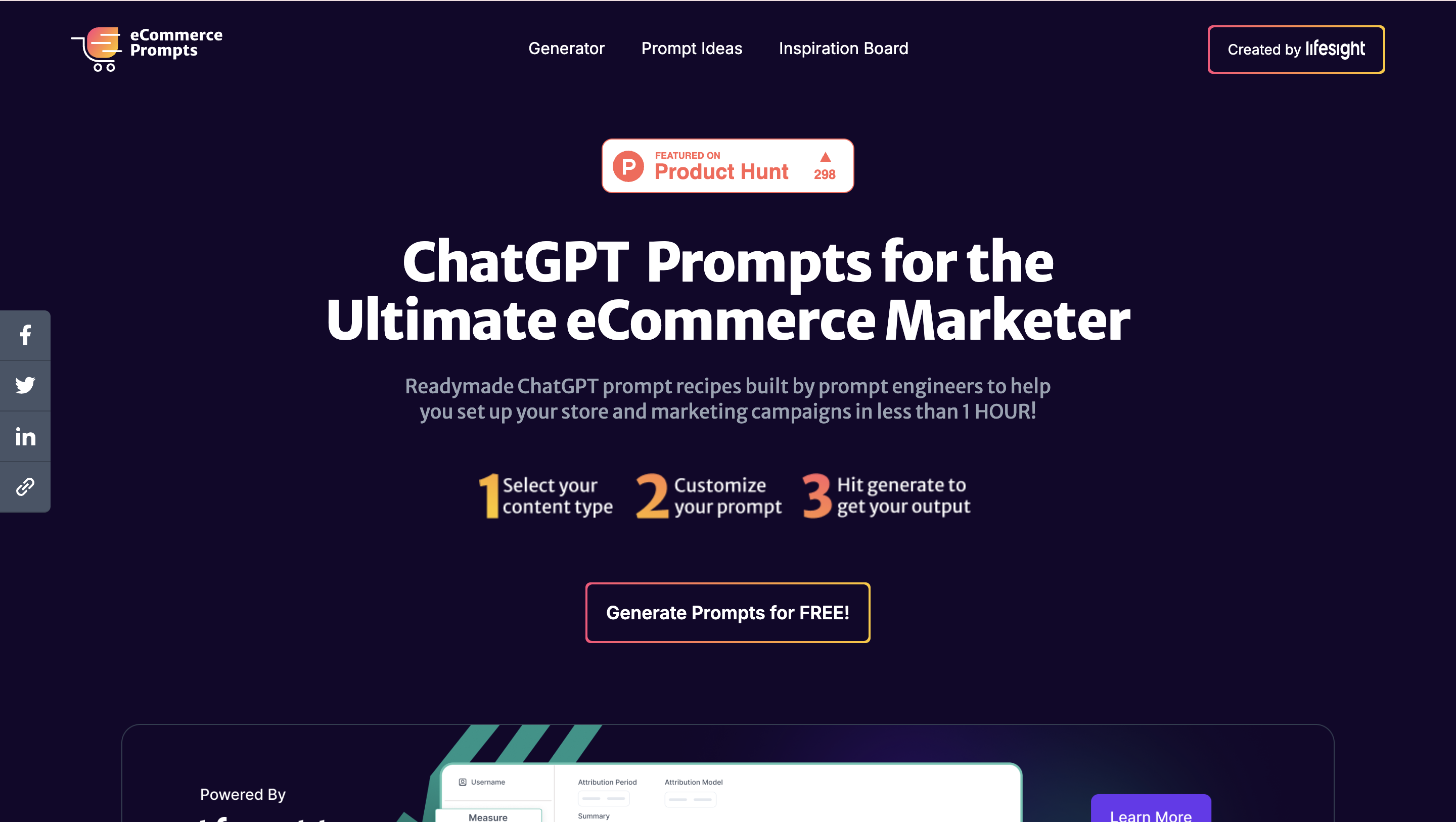 ECommerce Prompt Generator logo