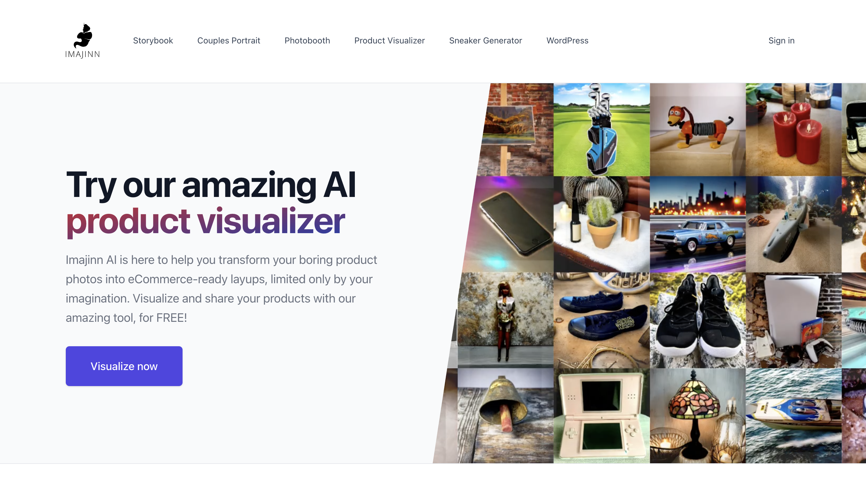 AI Product Visualizer logo