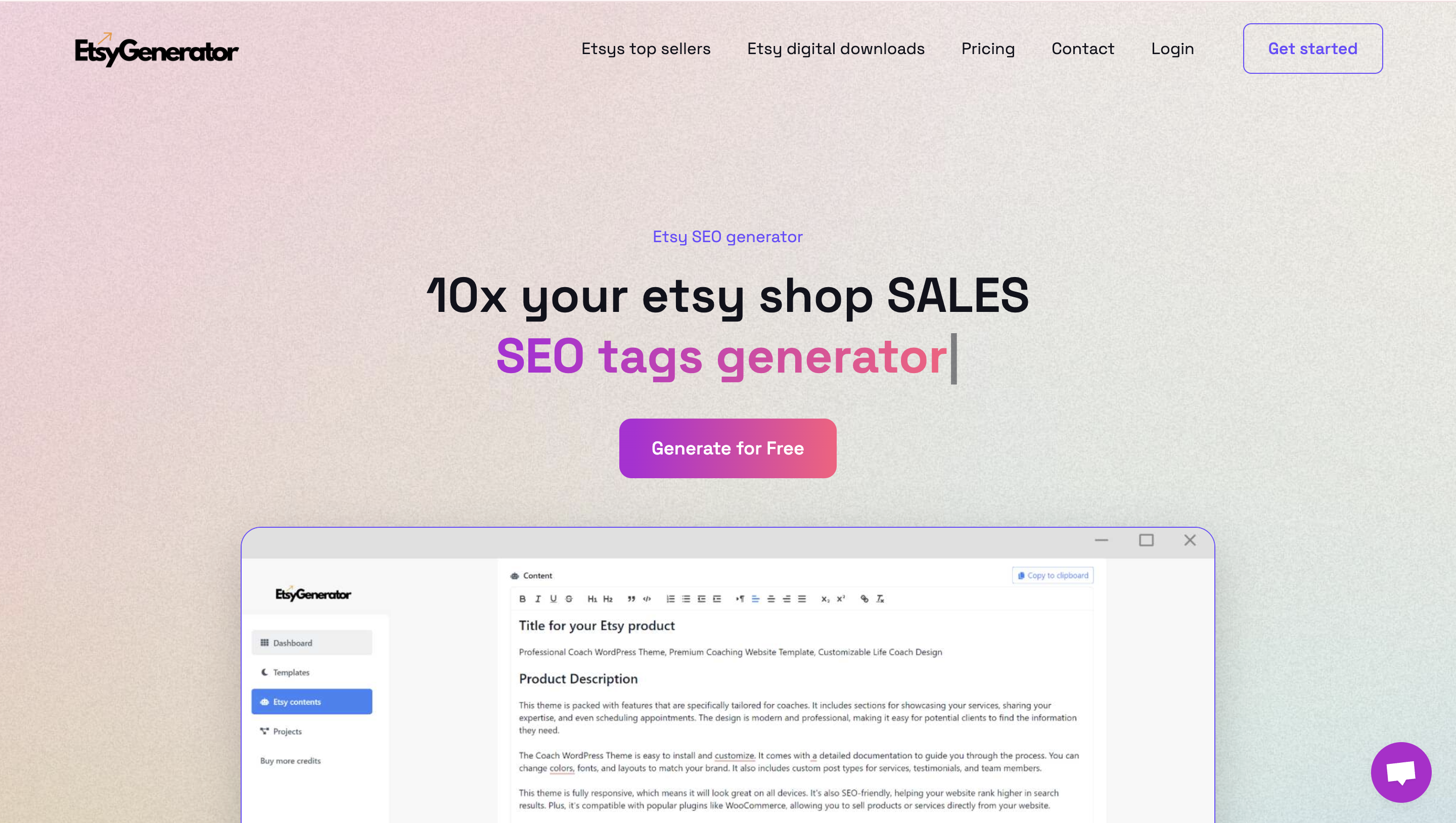 EtsyGenerator logo