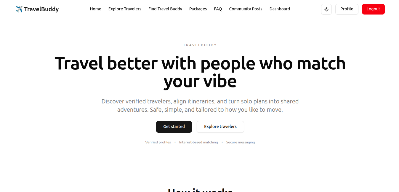Travel Buddy — Smart Travel Planning Platform