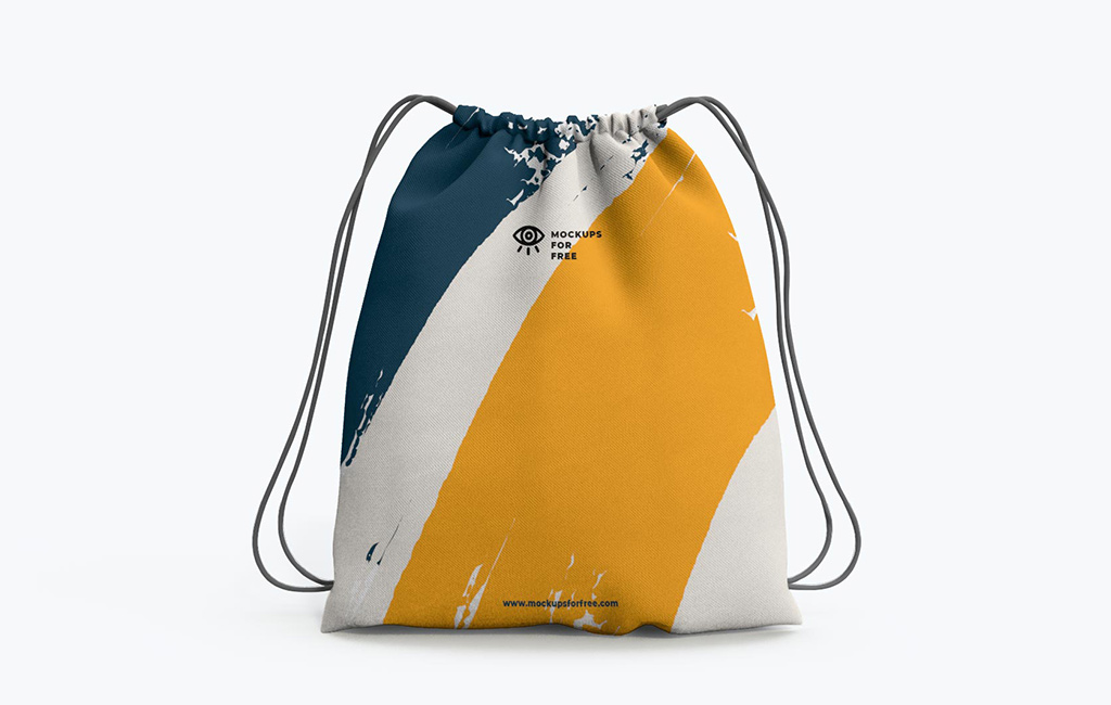 Download Drawstring Bag Mockup Free Psd Mockups