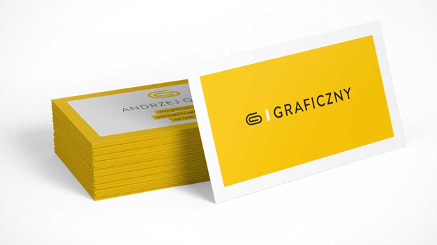 Stack of Business cards PSD Mockup
