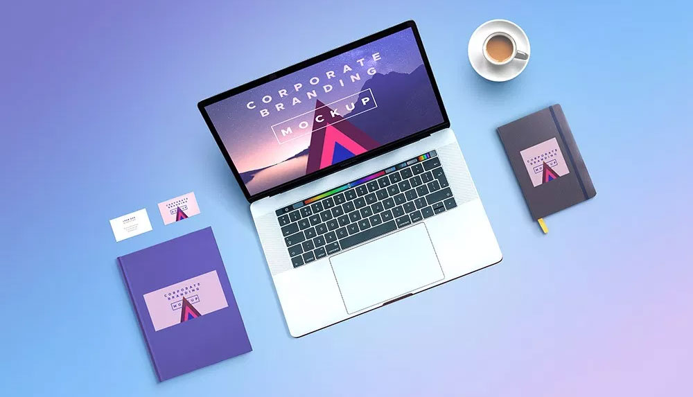 Corporate Branding Mockup PSD