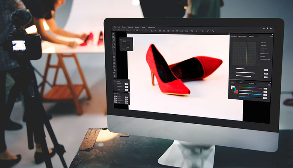 Heels Product Shoot in a Studio