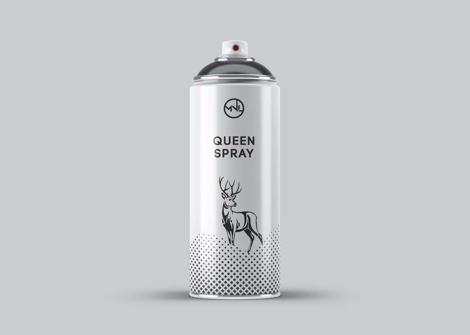 Download Paint Spray Bottle Label Mockup - Free PSD Mockups
