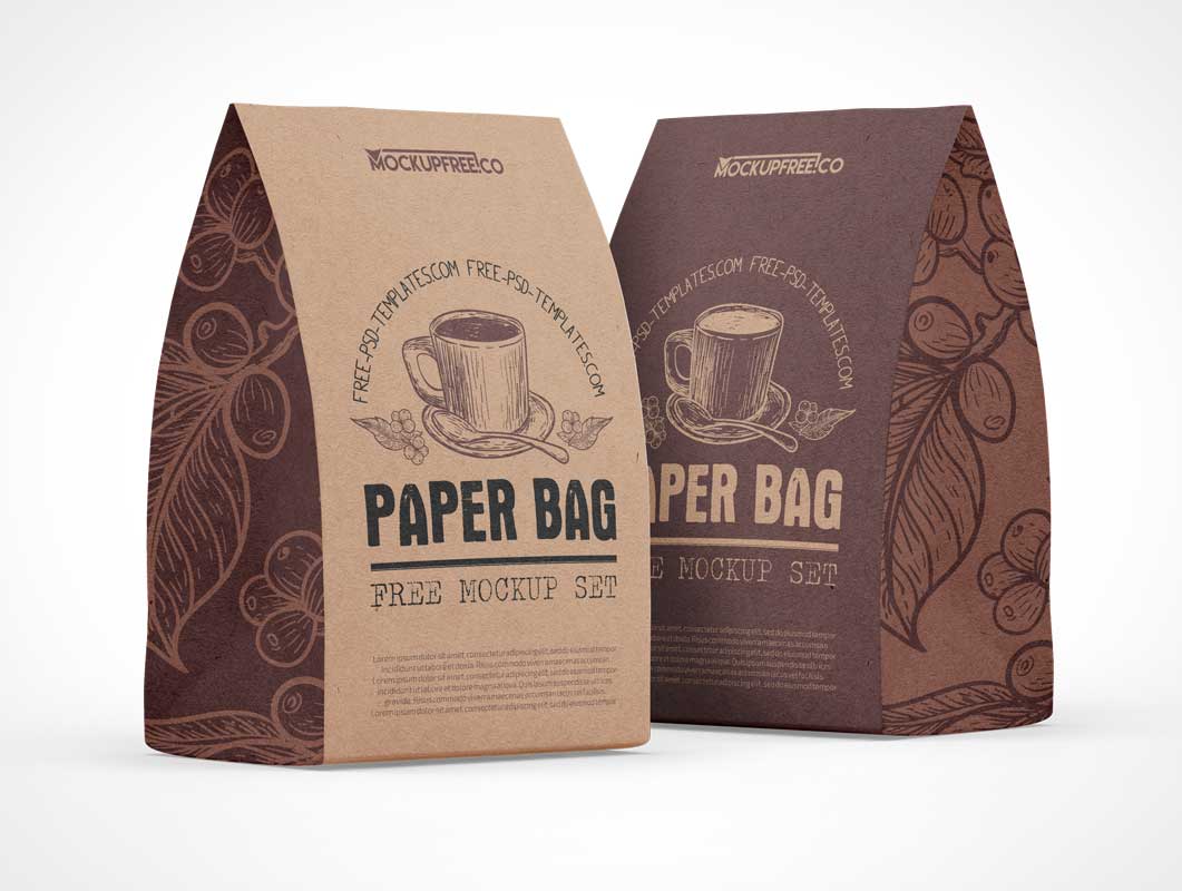 Download Kraft Paper Bag Mockup - Free PSD Mockups